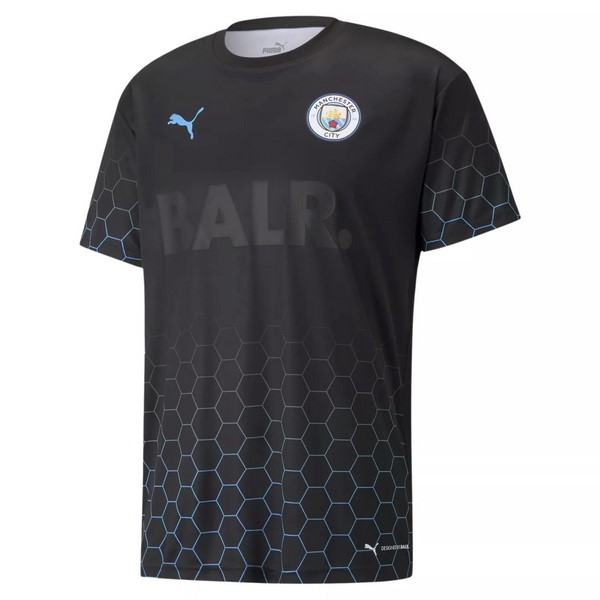 Authentic Camiseta Manchester City BALR 2021-2022 Negro